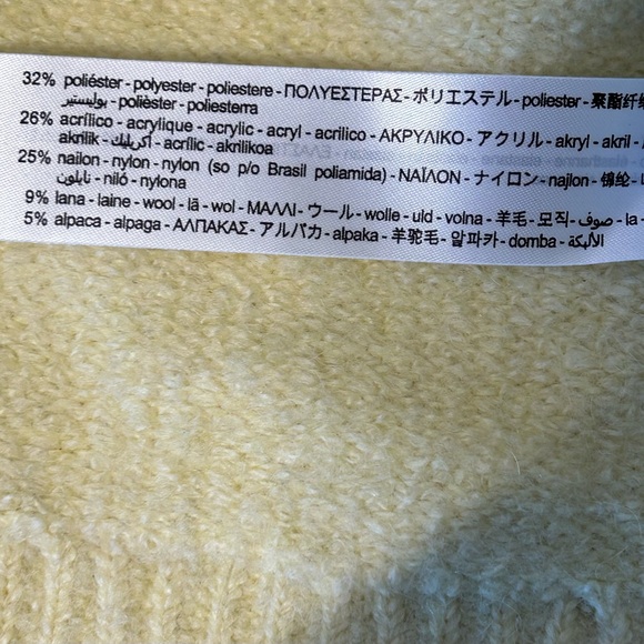 ZARA | Women’s Yellow Sweater (sizeS) - Picture 7 of 7